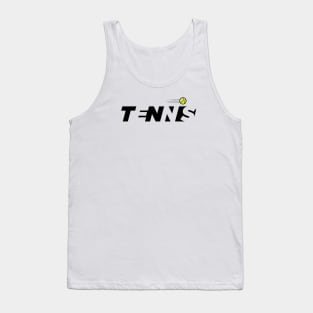 Tennis Sport Logo Design Tank Top